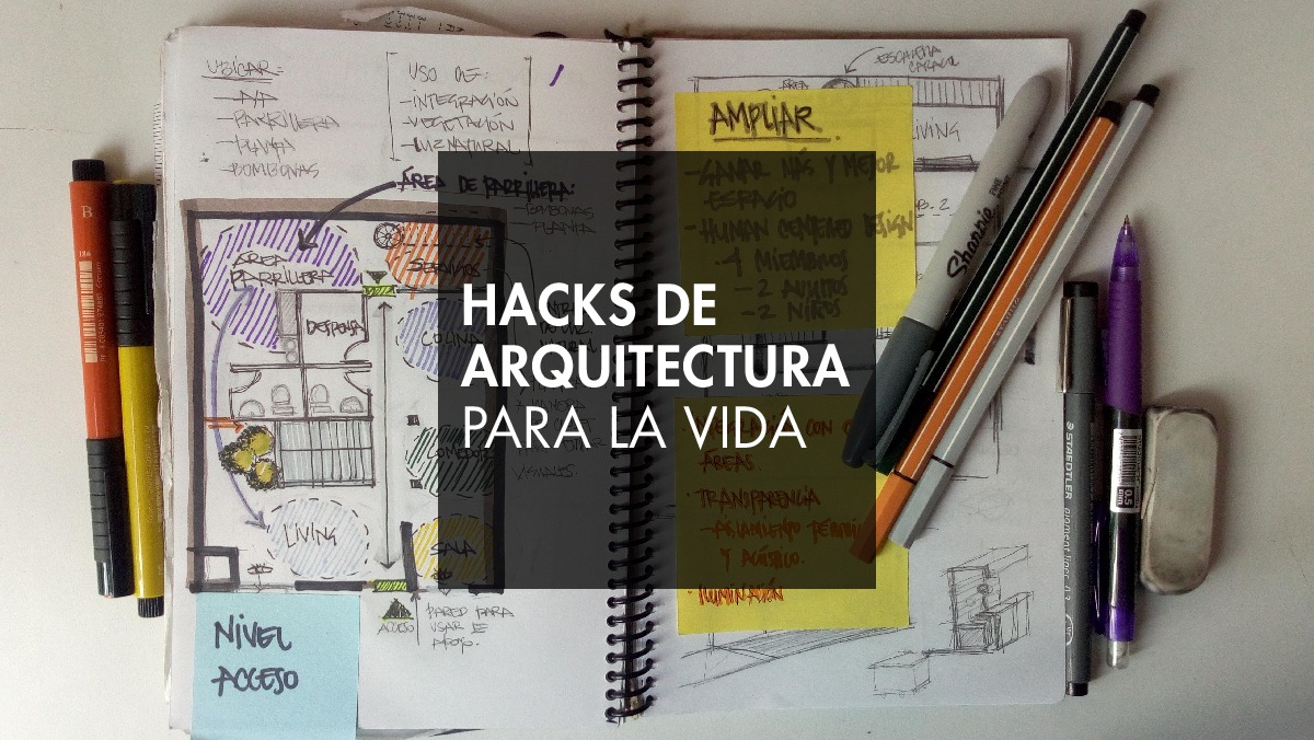 hacks bocetos arquitectura